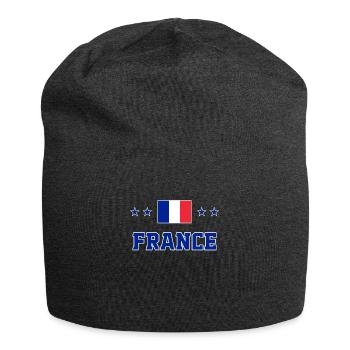 France - Jersey Beanie - charcoal grey - Front