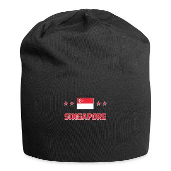 Singapore - Jersey Beanie - black - Front