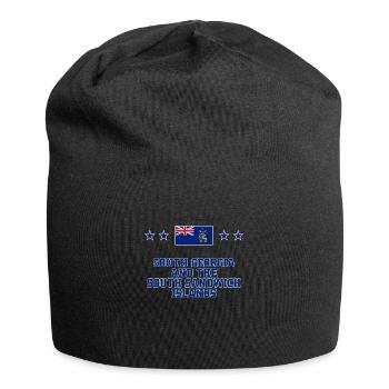 South Georgia and the South Sandwich Islands - Jersey Beanie - black - Front