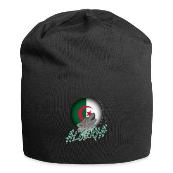 Algerien - Jersey-Beanie - Schwarz - Vorne