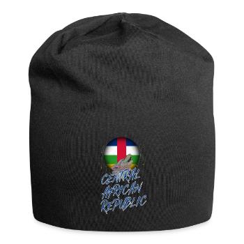 République Centrafricaine - Bonnet en jersey - noir - Devant