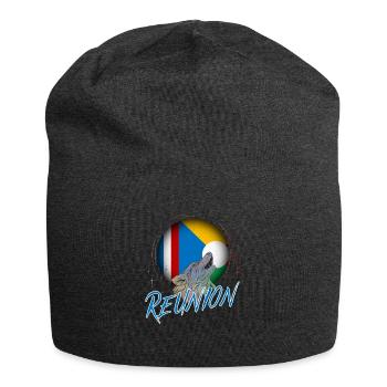 Réunion - Bonnet en jersey - charbon - Devant