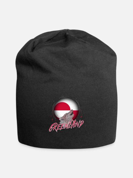 Grönland - Jersey-Beanie - Schwarz