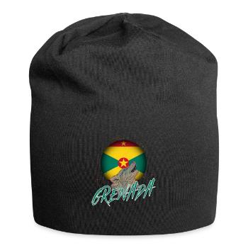 Grenada - Jersey-Beanie - Schwarz - Vorne