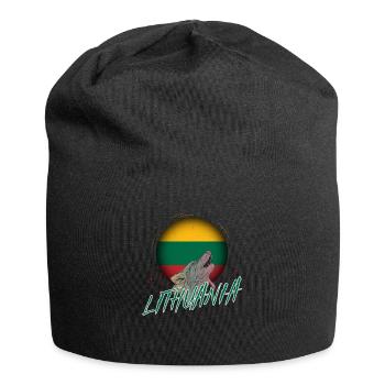Lituanie - Bonnet en jersey - noir - Devant