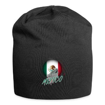 Mexiko - Jersey-Beanie - Schwarz - Vorne