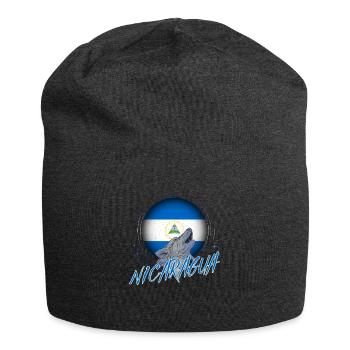 Nicaragua - Jersey-Beanie - Anthrazit - Vorne