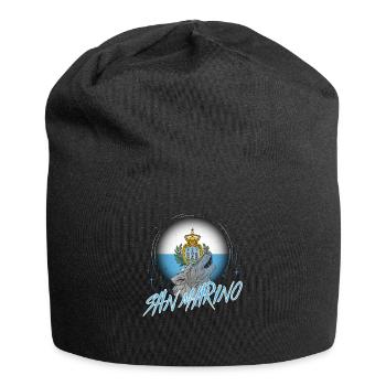 San Marino - Jersey-Beanie - Schwarz - Vorne