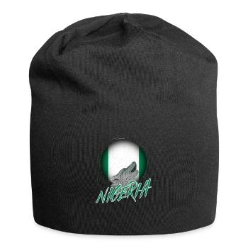 Nigéria - Bonnet en jersey - noir - Devant