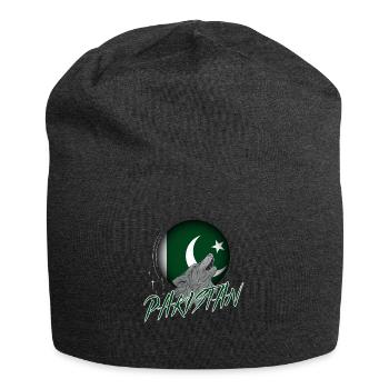 Pakistan - Bonnet en jersey - charbon - Devant