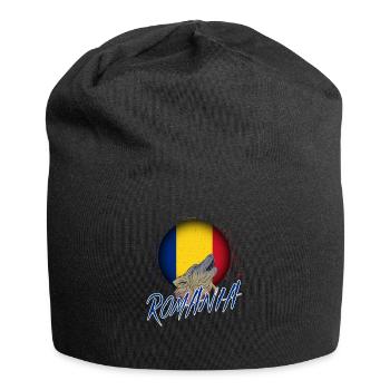 Romania - Jersey Beanie - black - Front