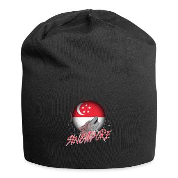 Singapore - Jersey Beanie - black - Front
