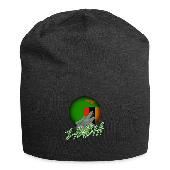 Zambia - Jersey Beanie - charcoal grey - Front