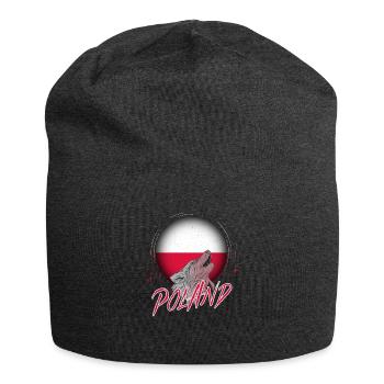 Pologne - Bonnet en jersey - charbon - Devant