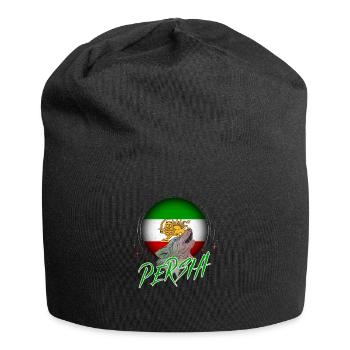 Persien - Jersey-Beanie - Schwarz - Vorne