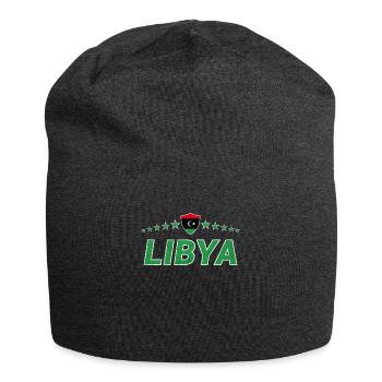 Libyen - Jersey-Beanie - Anthrazit - Vorne