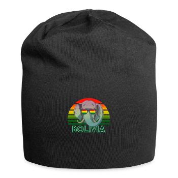 Bolivie - Bonnet en jersey - noir - Devant