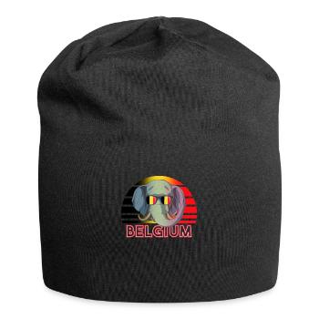 Belgique - Bonnet en jersey - noir - Devant