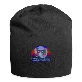 Cambodia - Jersey Beanie - black - Front