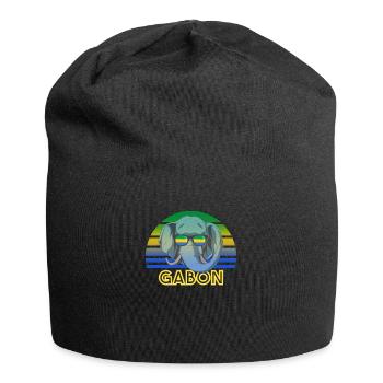 Gabon - Jersey Beanie - black - Front