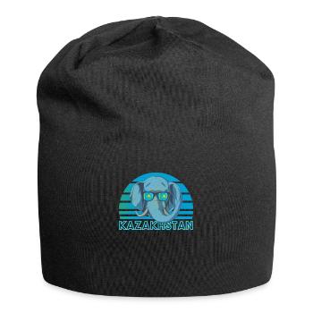 Kazakhstan - Bonnet en jersey - noir - Devant