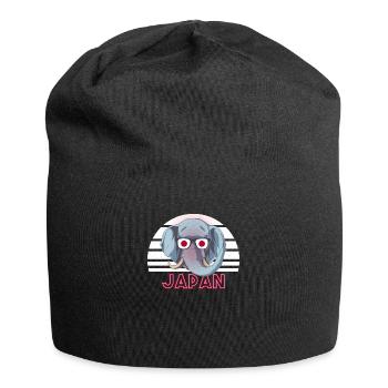 Japon - Bonnet en jersey - noir - Devant