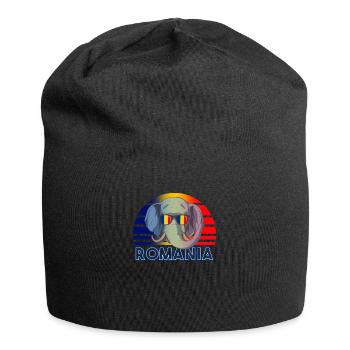 Romania - Jersey Beanie - black - Front
