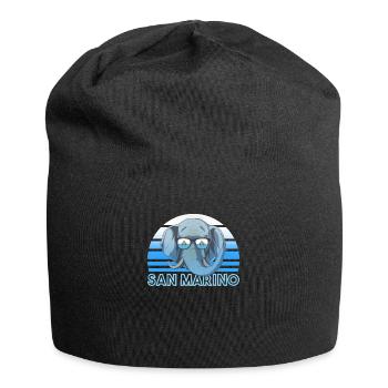 San Marino - Jersey-Beanie - Schwarz - Vorne