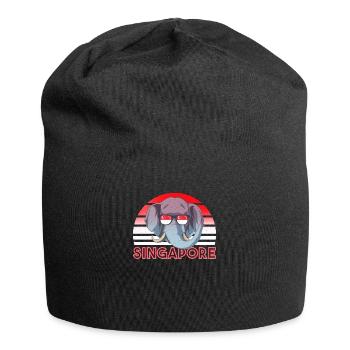 Singapore - Jersey Beanie - black - Front