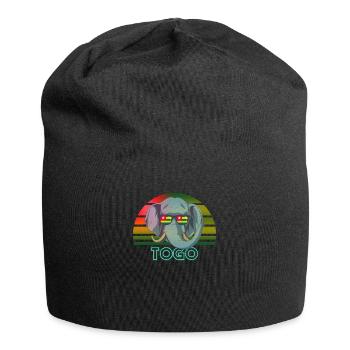 Togo - Jersey-Beanie - Schwarz - Vorne