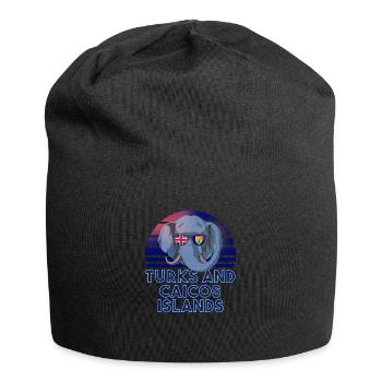 Turks et Caicos (Îles) - Bonnet en jersey - noir - Devant