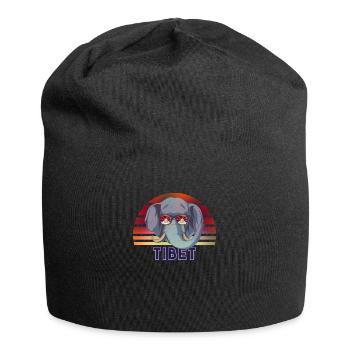 Tibet - Jersey Beanie - black - Front