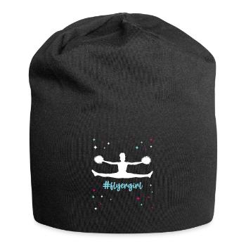 Flyergirl Flyer-Cheerleading Akrobatik Cheerleader - Jersey-Beanie - Schwarz - Vorne