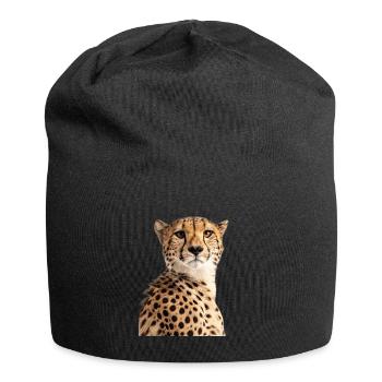 Guépard - Bonnet en jersey - noir - Devant