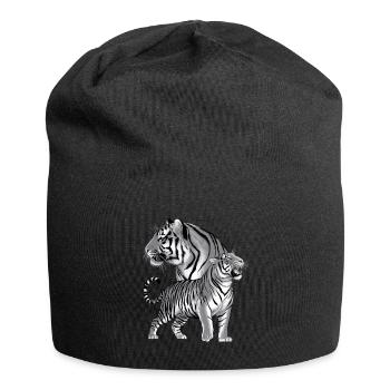 Tigre - Bonnet en jersey - noir - Devant