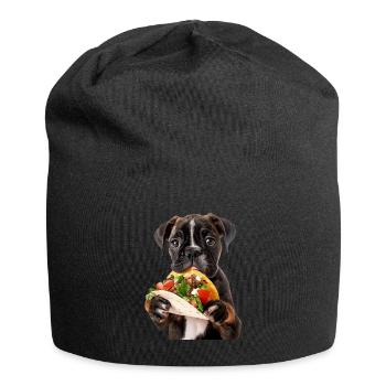 Boxer - Jersey Beanie - black - Front