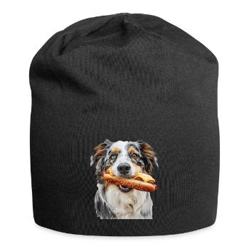 Berger australien - Bonnet en jersey - noir - Devant