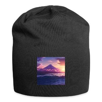 Japan - Jersey-Beanie - Schwarz - Vorne