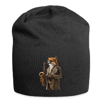 Fox Saxophone - Bonnet en jersey - noir - Devant