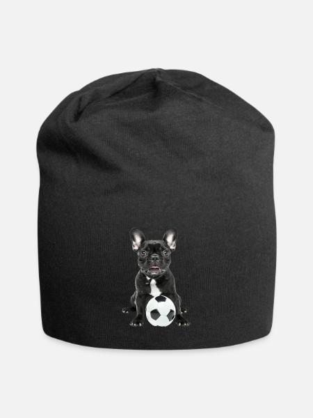 Bouledogue français - Bonnet en jersey - noir