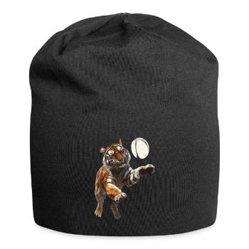 Tiger - Jersey-Beanie - Schwarz - Vorne