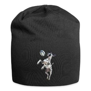 Deutsche Dogge - Jersey-Beanie - Schwarz - Vorne