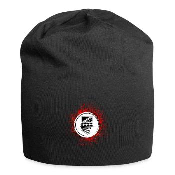 Make Up Cosmetic Icon - Jersey Beanie - black - Front