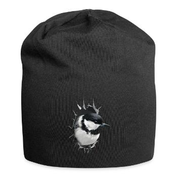 Meise - Jersey-Beanie - Schwarz - Vorne