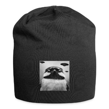 Meise - Jersey-Beanie - Schwarz - Vorne