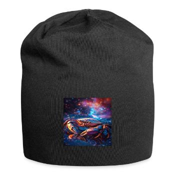 Krabbe - Jersey-Beanie - Schwarz - Vorne