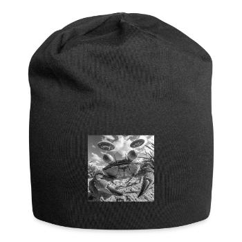 Krabbe - Jersey-Beanie - Schwarz - Vorne