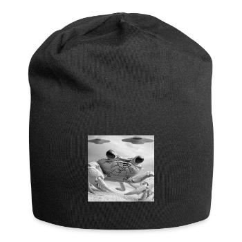 Krabbe - Jersey-Beanie - Schwarz - Vorne