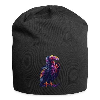Geier - Jersey-Beanie - Schwarz - Vorne