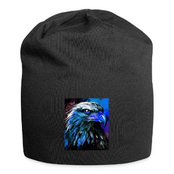 Eagle Portrait - Jersey Beanie - black - Front